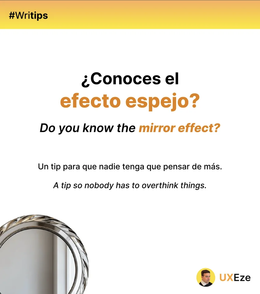 Writip Efecto Espejo